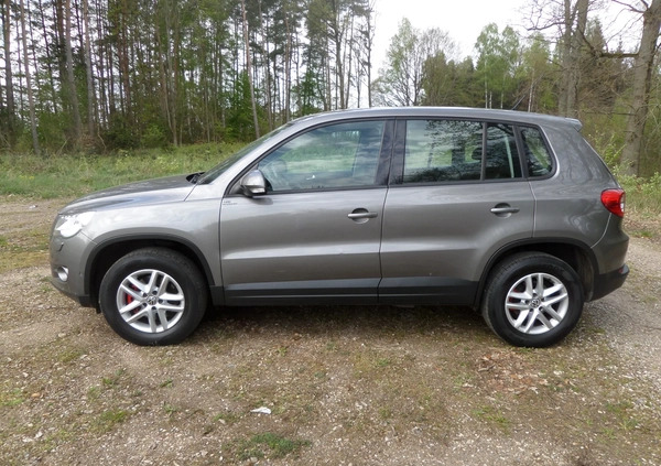 Volkswagen Tiguan cena 36900 przebieg: 120476, rok produkcji 2009 z Świdwin małe 172